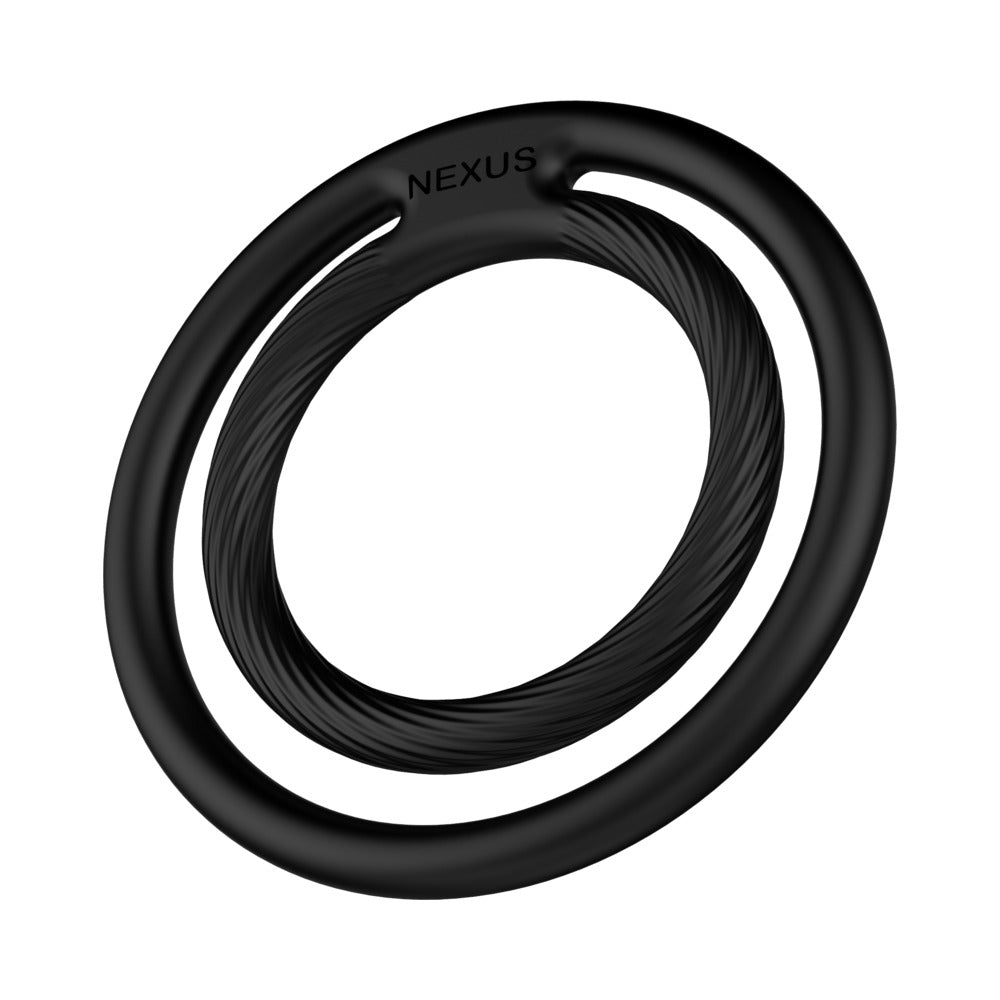 Nexus Enduro Double Cock and Ball Ring – Black
