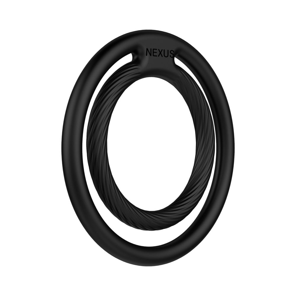 Nexus Enduro Double Cock and Ball Ring – Black