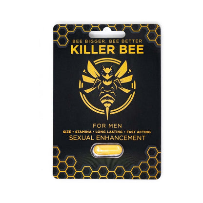 Killer Bee Male Enhancer Supplement – Yellow