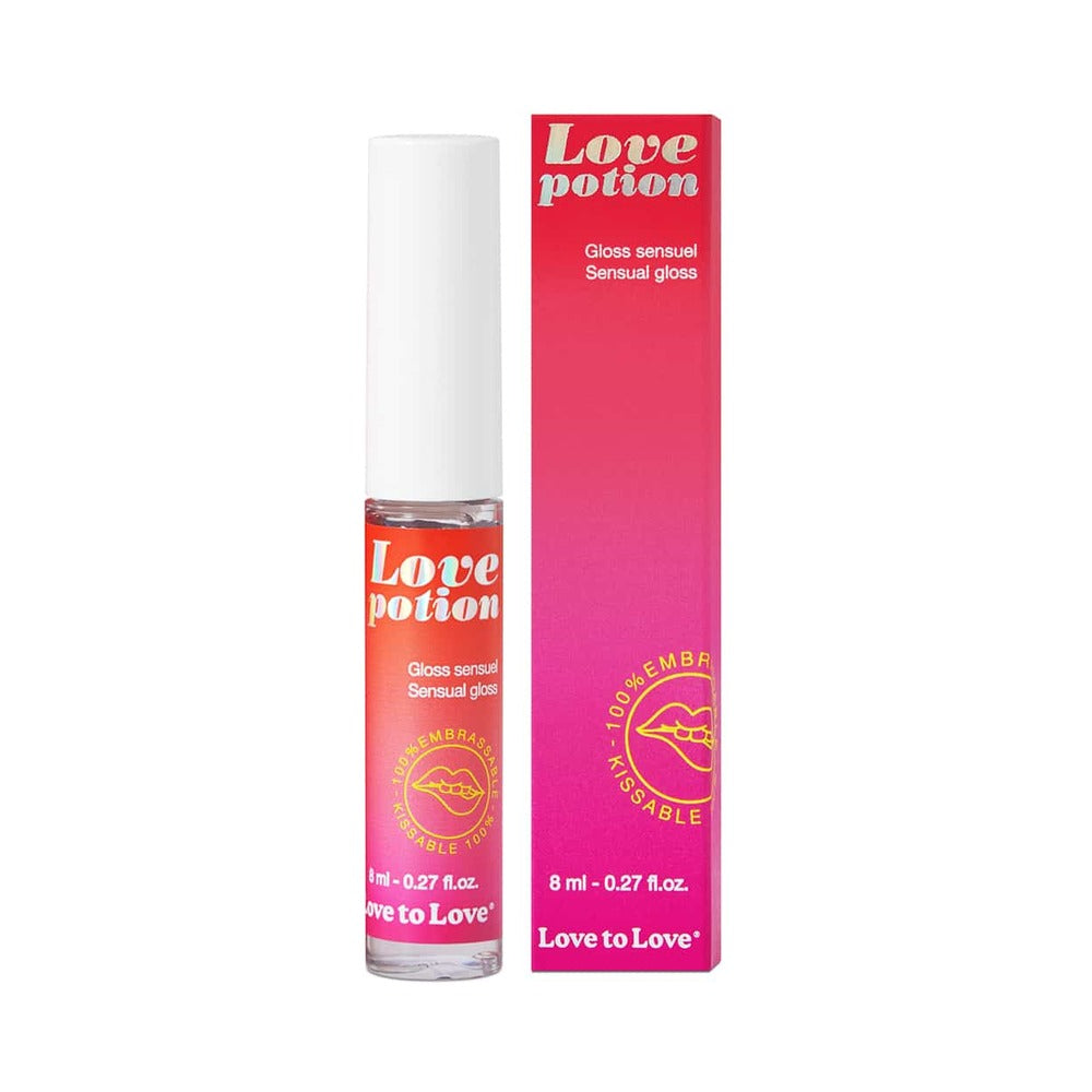 Love to Love Love Potion Sensual Gloss – Coconut Flavor – 0.27 oz