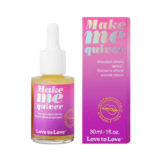 Love to Love Make Me Quiver Clitoral Arousal Serum – 1 oz Mint Flavor