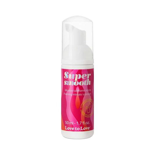 Love to Love Super Smooth Foaming Intimate Lubricant 1.7 oz – Creamy and Ultra-Lubricating