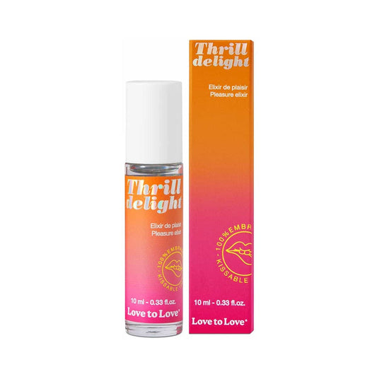 Love to Love Thrill Delight Pleasure Elixir Gel – Coconut Flavor – 0.33 oz