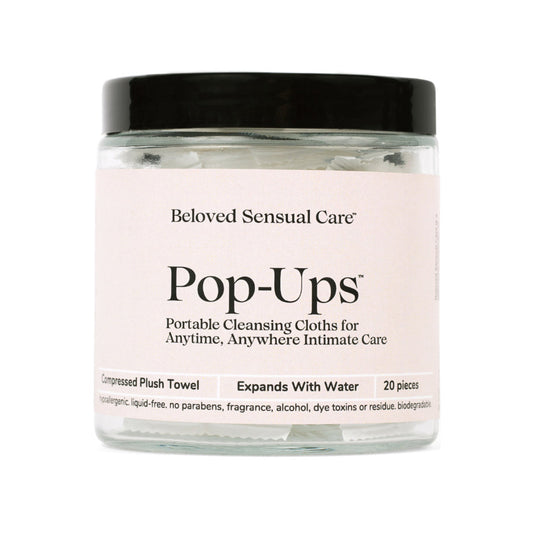 Beloved Pop-Up Cleansing Cloths – Hypoallergenic – 20 Individually Wrapped Towels