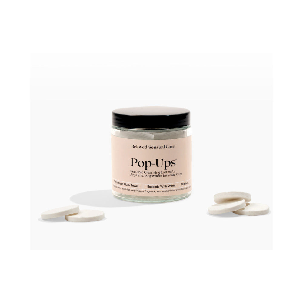 Beloved Pop-Up Cleansing Cloths – Hypoallergenic – 20 Individually Wrapped Towels