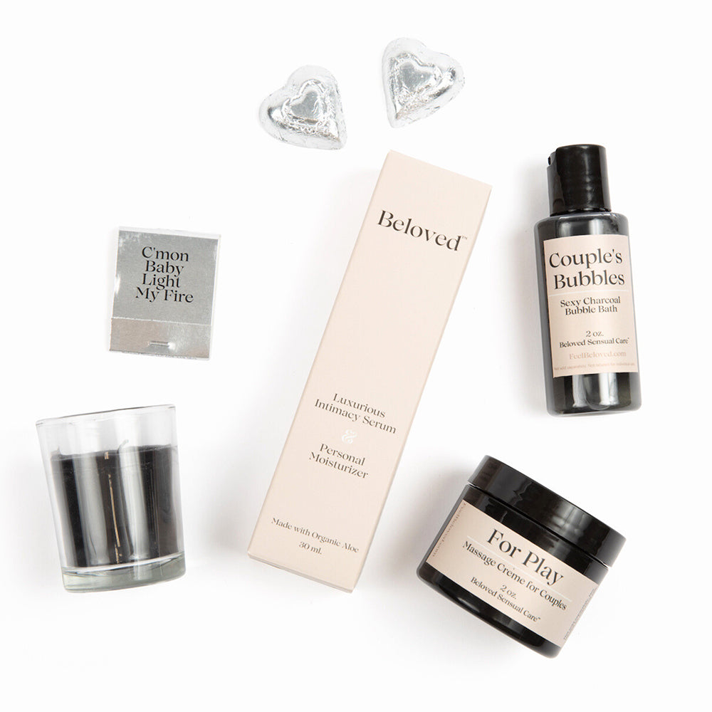 Beloved Get Naked Date Night Gift Set – Sensual Essentials for Couples