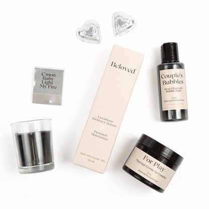 Beloved Get Naked Date Night Gift Set – Sensual Essentials for Couples
