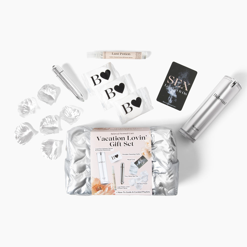Beloved Vacation Lovin' Gift Set – Intimacy Serum, Sex Toy, Room Spray