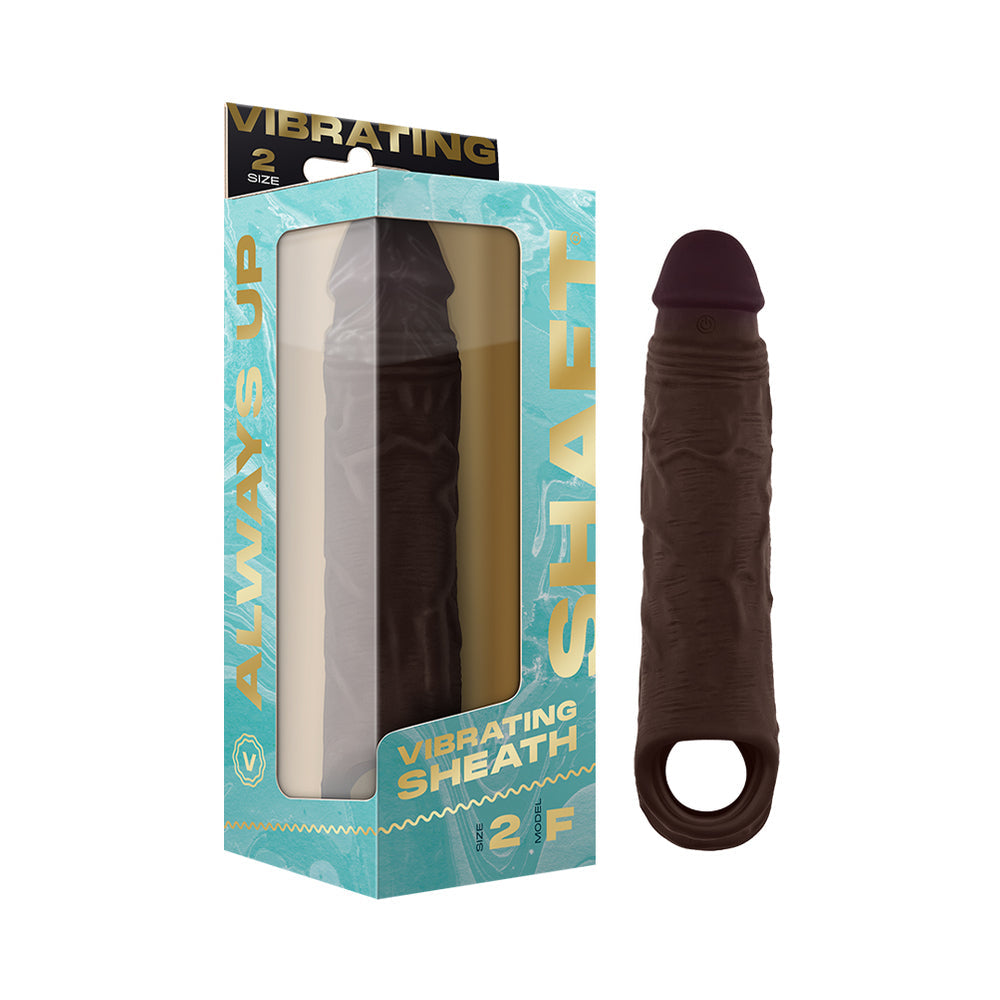 Shaft Vibrating Model F – Sheath Size 2 Vibrator – Mahogany