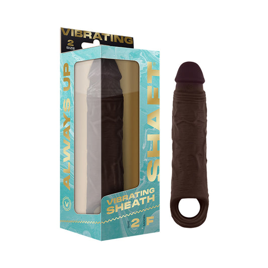 Shaft Vibrating Model F – Sheath Size 2 Vibrator – Mahogany