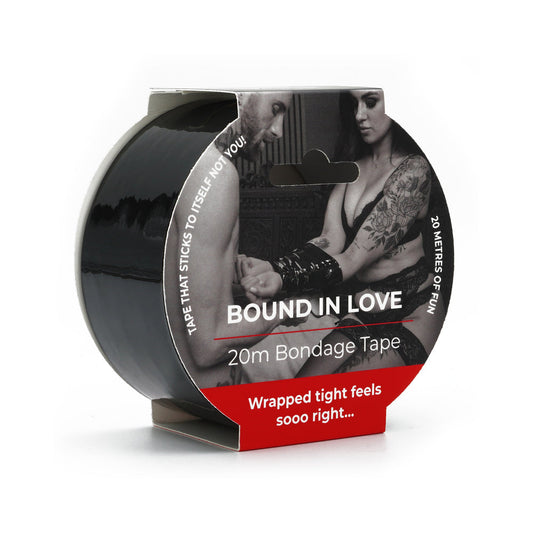 SEI MIO Bound In Love 20m Bondage Tape – Black