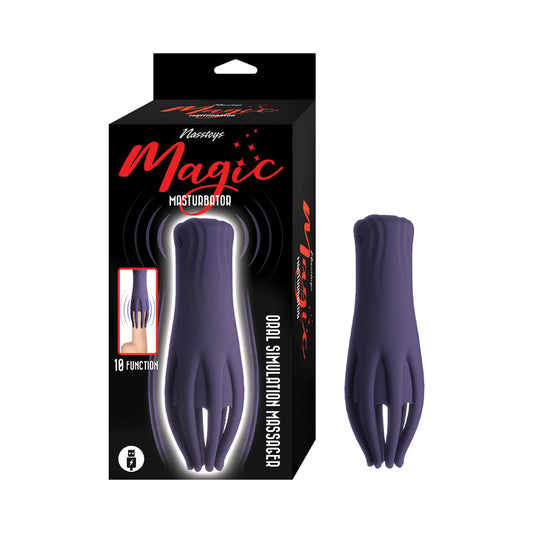 Nasstoys Magic Masturbator Oral Simulation Massager – Purple