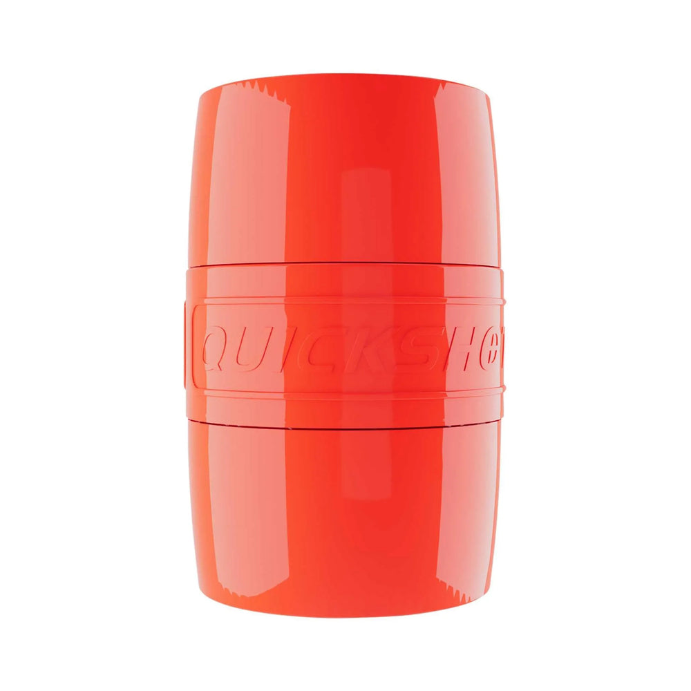 Adam's Quickshot by Fleshlight – Compact Male Stroker with Multi-Chambered Tunnel – Red