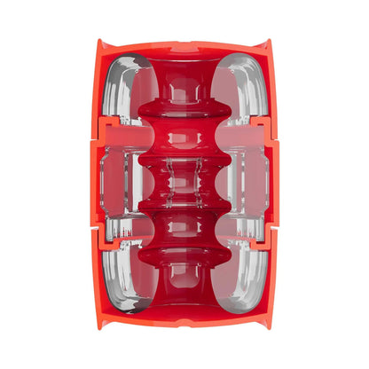 Adam's Quickshot by Fleshlight – Compact Male Stroker with Multi-Chambered Tunnel – Red