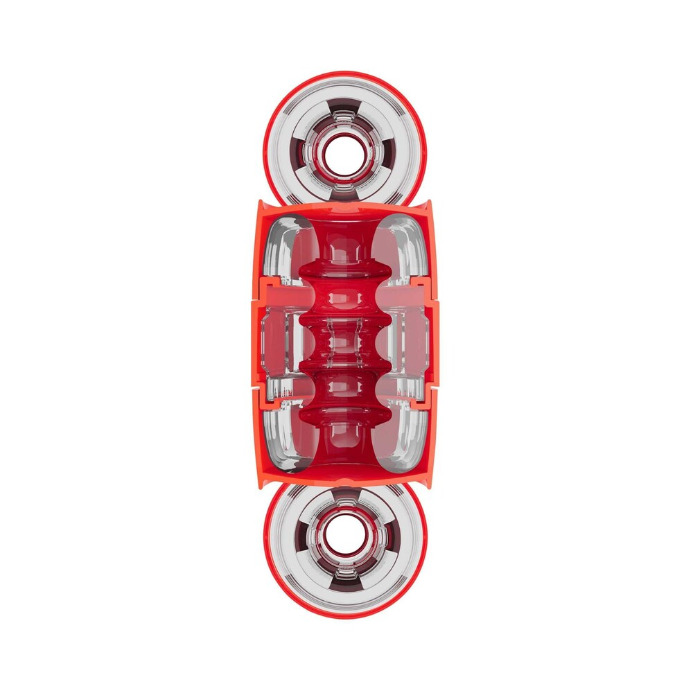 Adam's Quickshot by Fleshlight – Compact Male Stroker with Multi-Chambered Tunnel – Red