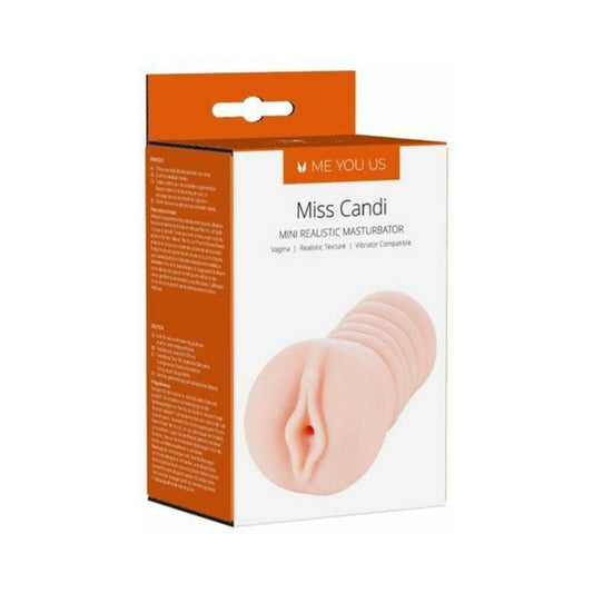 Me You Us Miss Candi Mini Realistic Masturbator – Vanilla