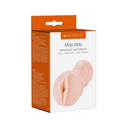 Me You Us Miss Vicki Mini Realistic Masturbator – Vanilla