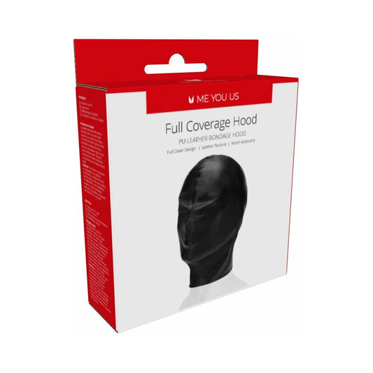 Me You Us Full Coverage Hood – Black BDSM Accessory
