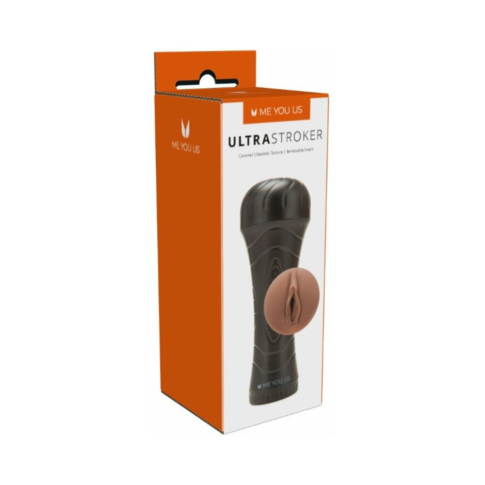Me You Us Vagina Stroker – Realistic Design – Caramel