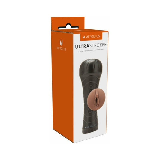 Me You Us Vagina Stroker – Realistic Design – Caramel