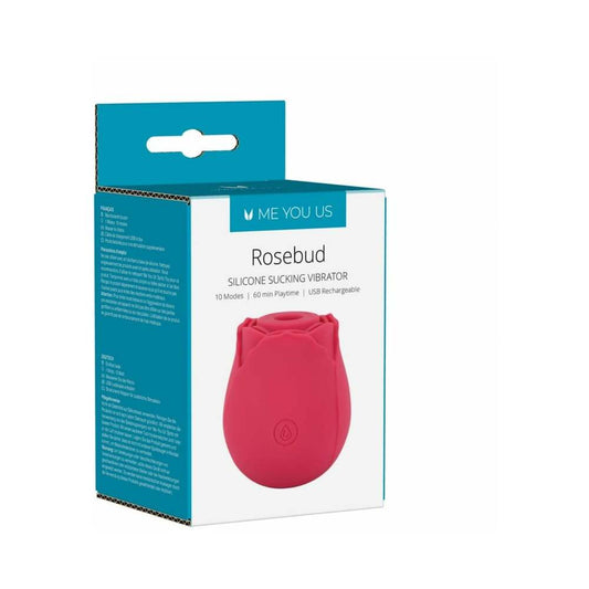 Me You Us Rosebud Silicone Sucking Vibrator – Hot Pink