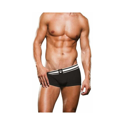 Prowler Trunk L - Black/White Multi-Color Swimwear