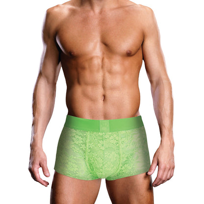 Prowler Lace Trunk – Neon Green – Size M