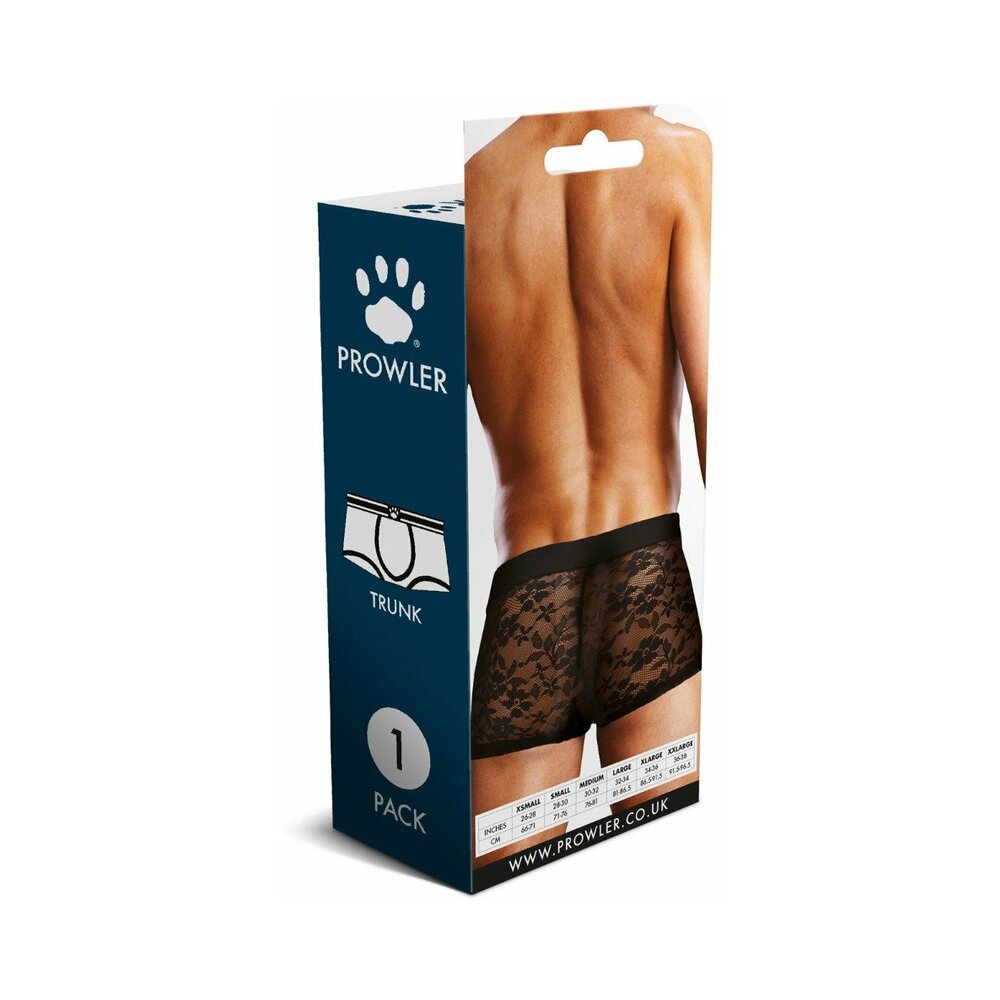 Prowler Lace Trunk – Black – Size M