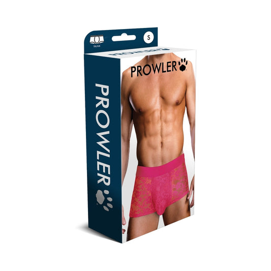 Prowler Lace Trunk - Hot Pink - Size S