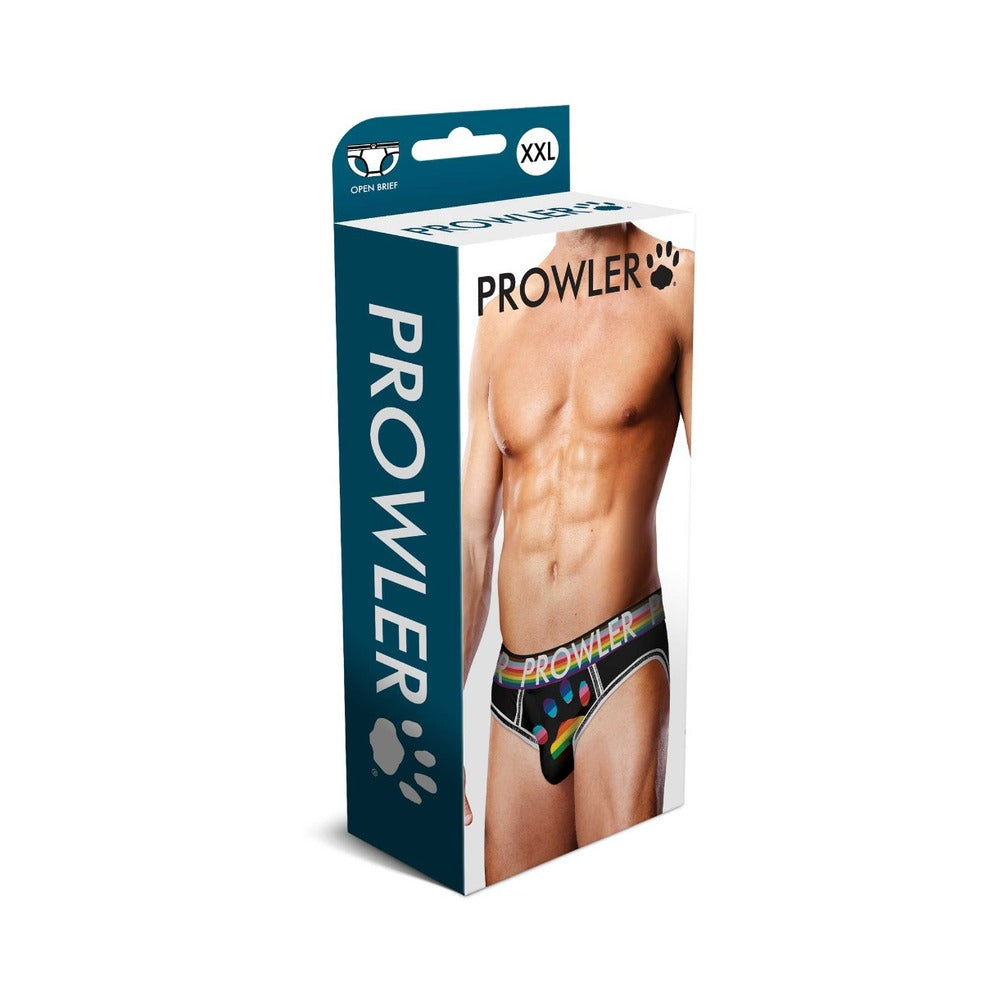 Prowler Oversized Paw Open Brief – Black – 2XL