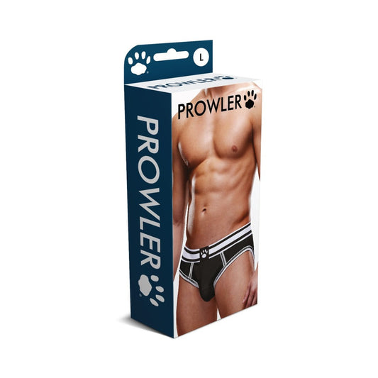 Prowler Open Brief – Black/White – Size L