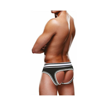 Prowler Open Brief - Black/White - Size M
