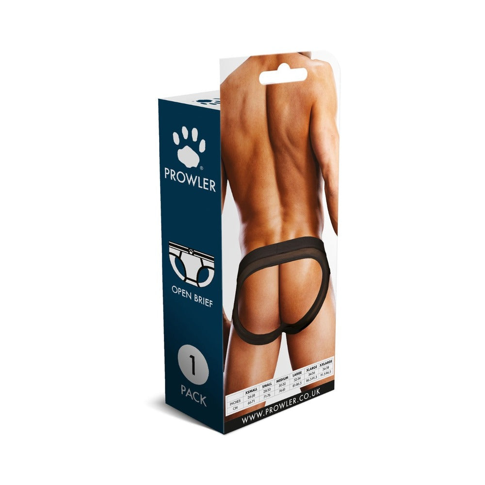Prowler Mesh Open Brief – Black – Size S