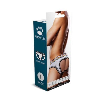 Prowler Oversized Paw Open Brief - White - Size L