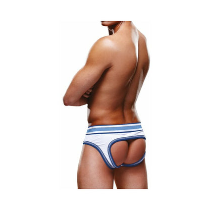 Prowler Open Brief – White/Blue – Size L