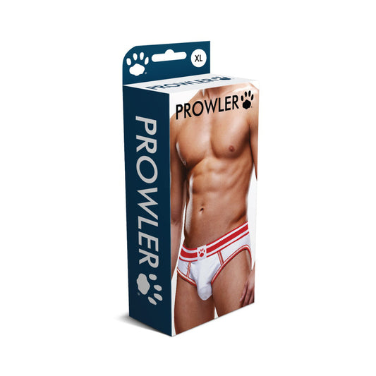 Prowler Open Brief XL - White/Red