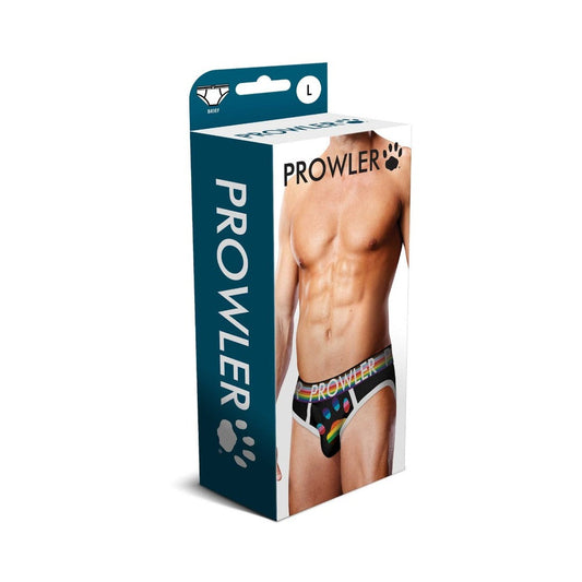 Prowler Oversized Paw Brief Black - Size L