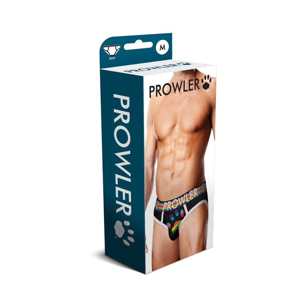 Prowler Oversized Paw Brief – Black – Size M