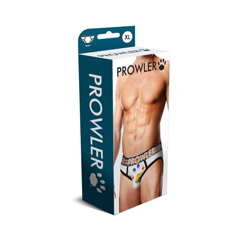 Prowler Oversized Paw Brief - White - Size XL