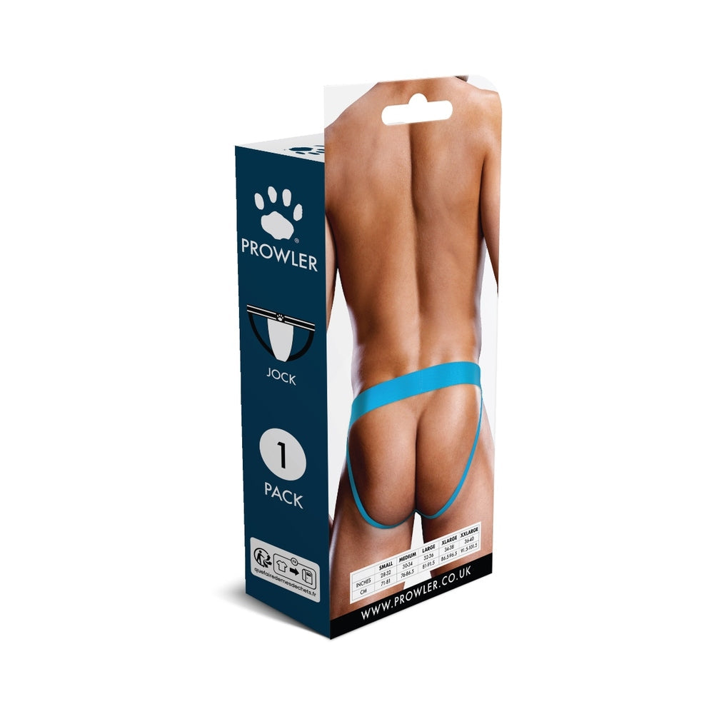 Prowler Lace Jock Strap – Neon Blue – 2XL