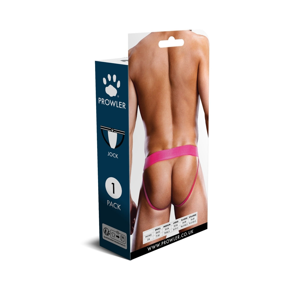 Prowler Lace Jock Strap - Hot Pink - Size 2XL