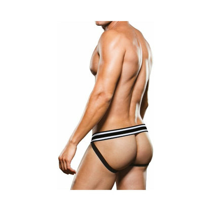 Prowler Jock Strap – White/Black – Size M