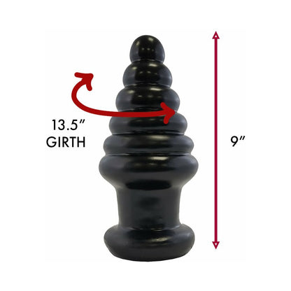 Prowler RED Twisted Tease Anal Plug – Black