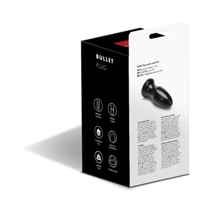 Prowler RED Bullet Plug – Black PVC Plug
