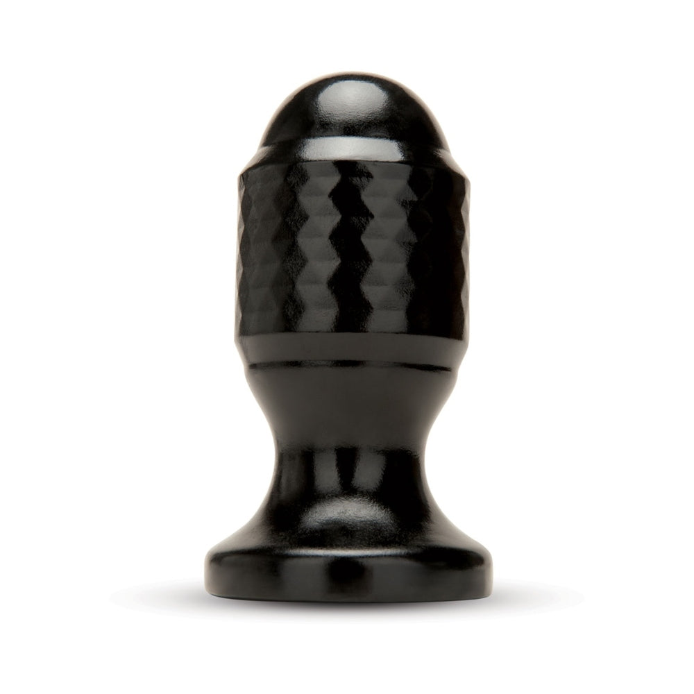 Prowler RED Diamond Plug – Black PVC Anal Plug