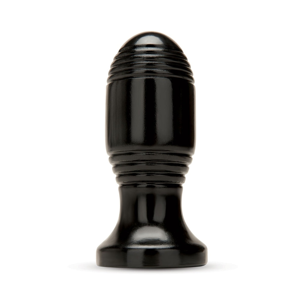 Prowler RED Ribbed Plug – Black PVC Material