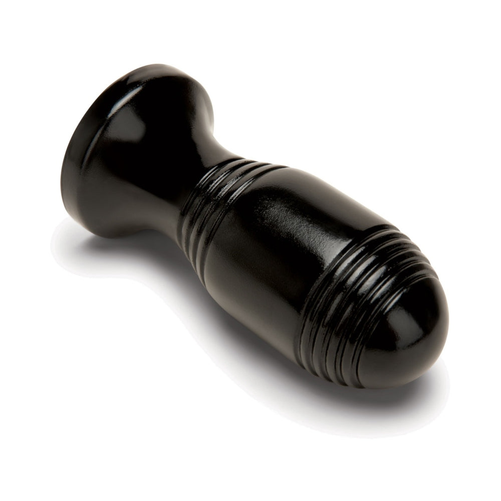 Prowler RED Ribbed Plug – Black PVC Material