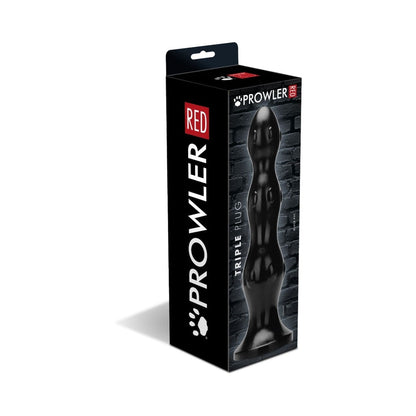 Prowler RED Beaded Textured Triple Plug – Black