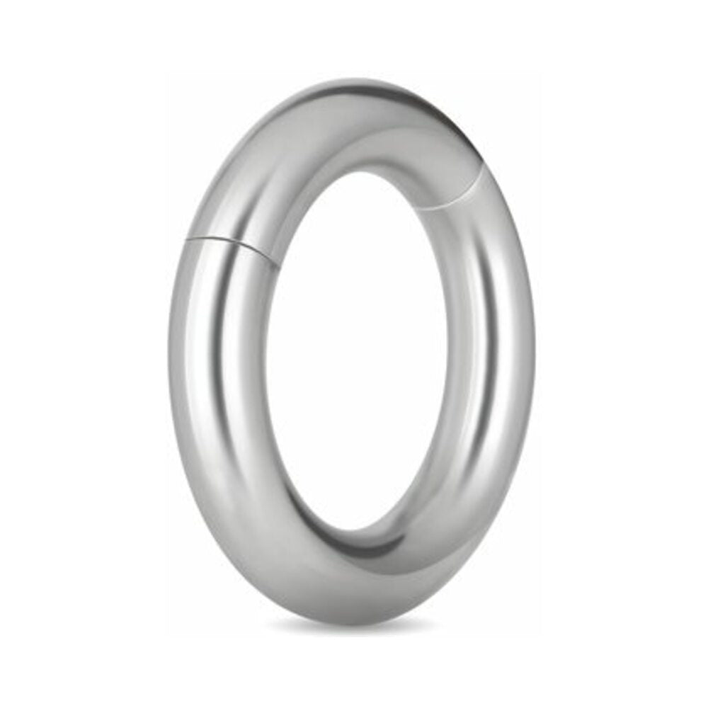 Prowler RED Magnetic 38mm Cock Ring - Silver/Steel/Chrome