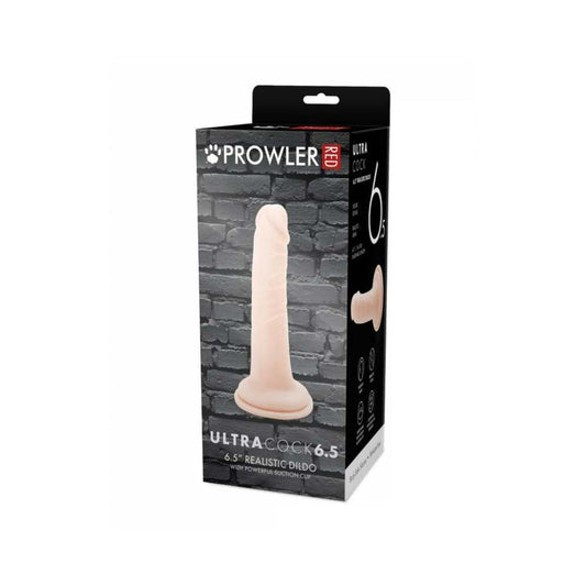 Prowler RED Ultra Cock 6.5 in. Realistic Dildo - Vanilla
